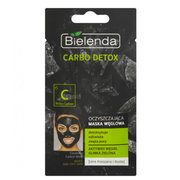 Маска за почистване с активен въглен за мазна и комбинирана кожа Carbo Detox (Clean sing Carbon Mask) 8 г