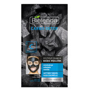 Маска за почистване с активен въглен за суха и чувствителна кожа Carbo Detox (Clean sing Carbon Mask) 8 г