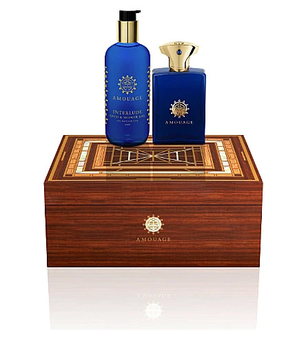 Amouage Interlude Man Подаръчен комплект, Парфюмна вода 100ml + Душ гел 300ml