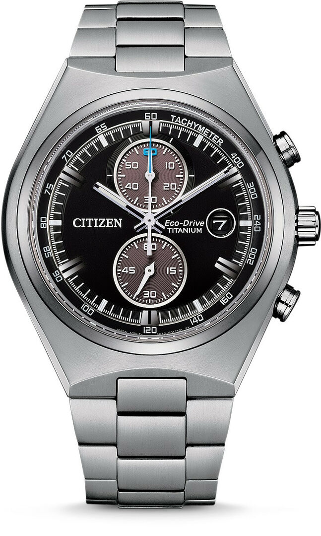 Citizen CA7090-87E Eco-Drive Super-Titanium Mens Watch 43mm 10ATM