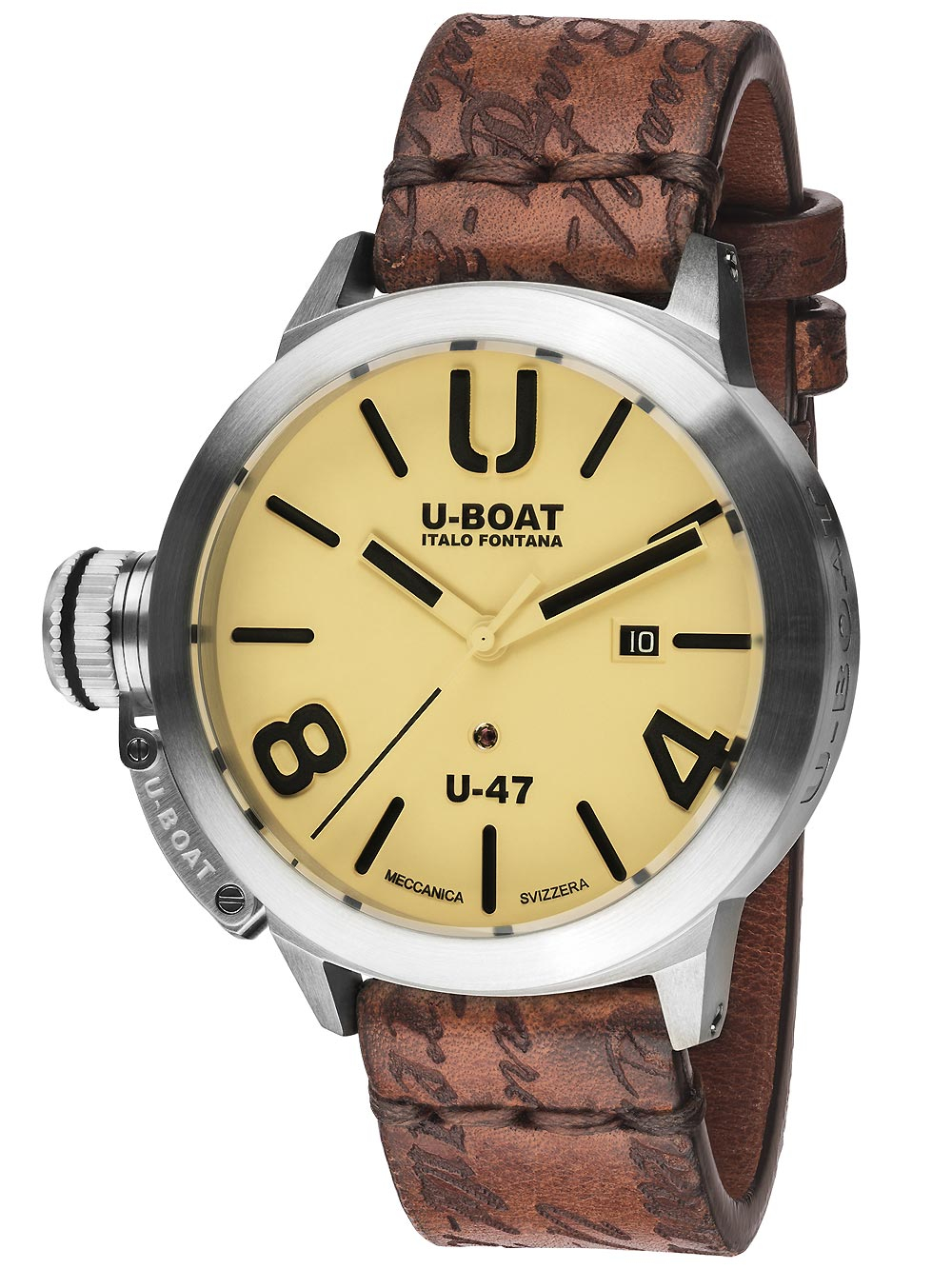 U-Boat 8106 Classico U-47 Automatic beige 47mm 100M