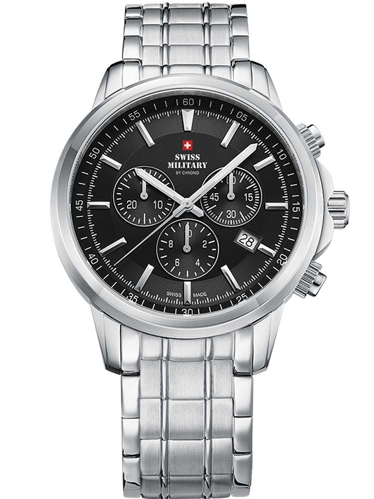 Swiss Military SM34052.01 Chronograph Sapphire 42mm 10 ATM