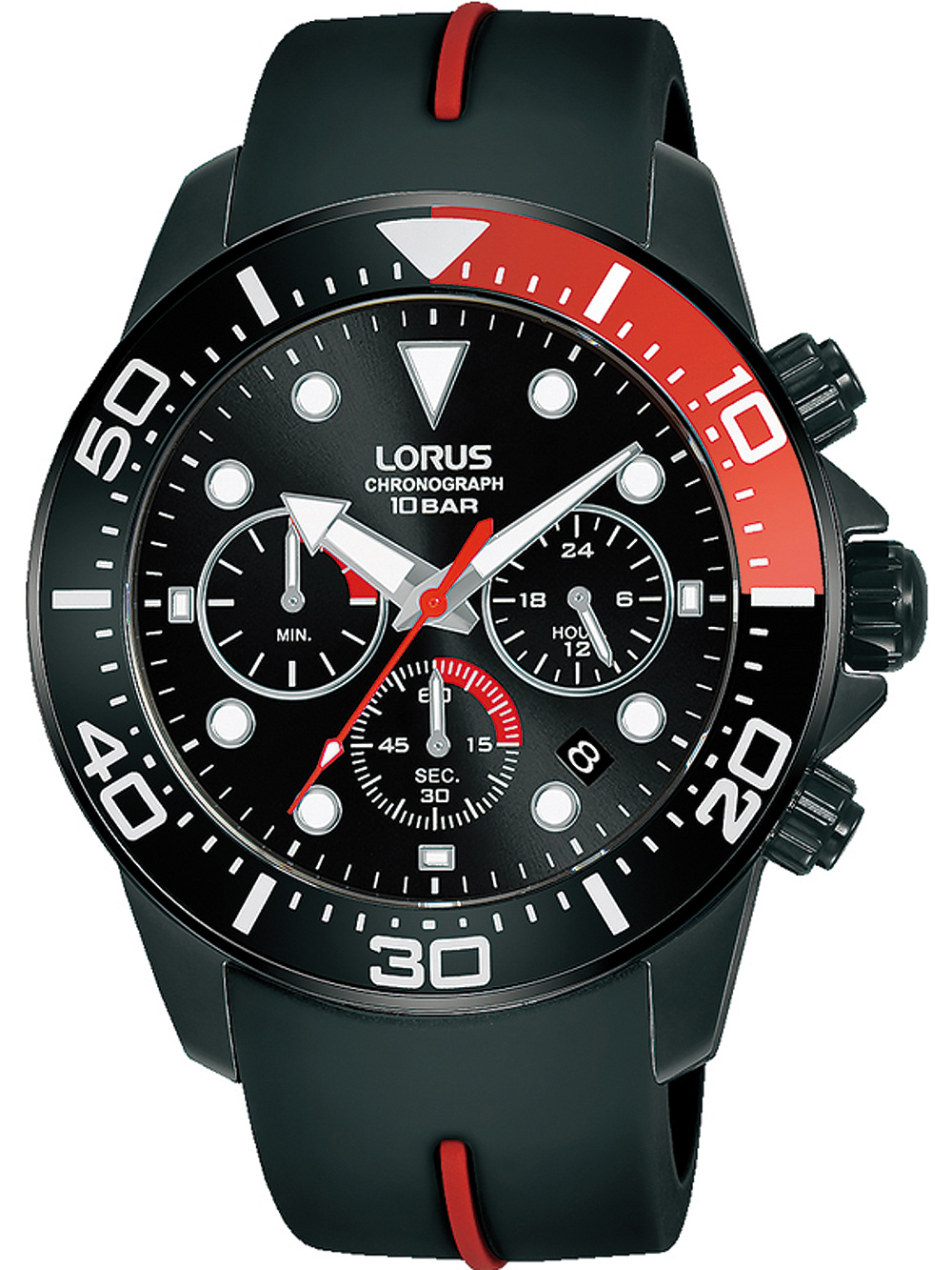 Lorus RT347JX9 chrono men`s 43mm 10ATM