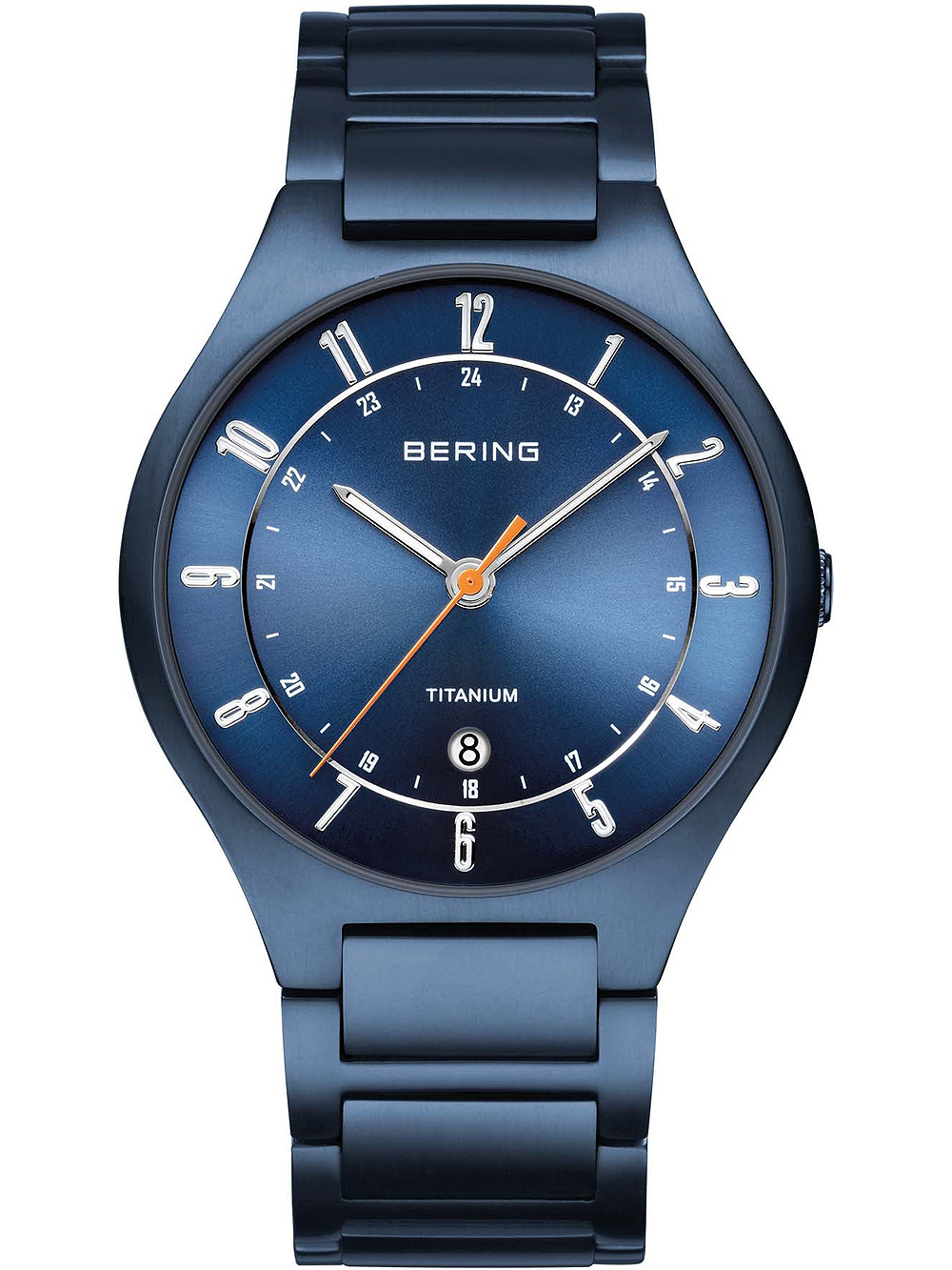 Bering 11739-797 Titanium men`s 39mm 5ATM