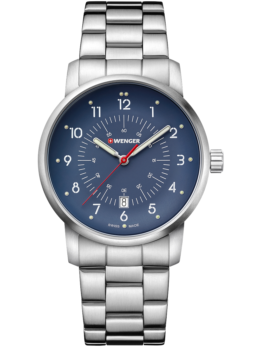 Wenger 01.1641.118 Avenue men`s 42mm 10ATM