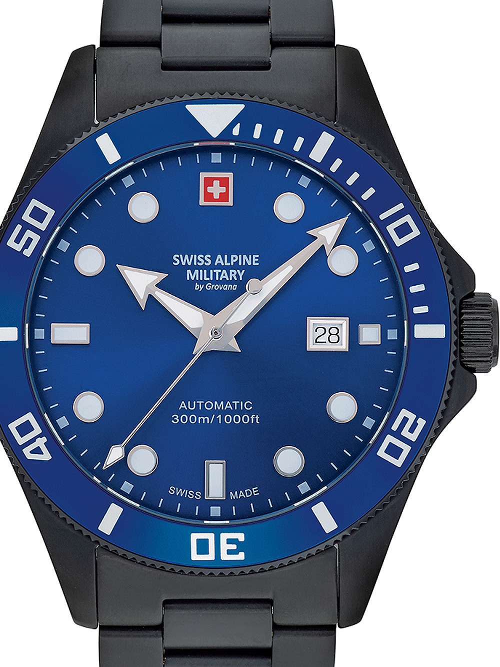 Swiss Alpine Military 7095.2175 Diver automatic 44mm 30ATM