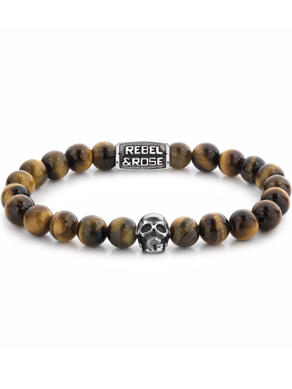 Rebel & Rose Bracelet Skull RR-SK005-S-L mens