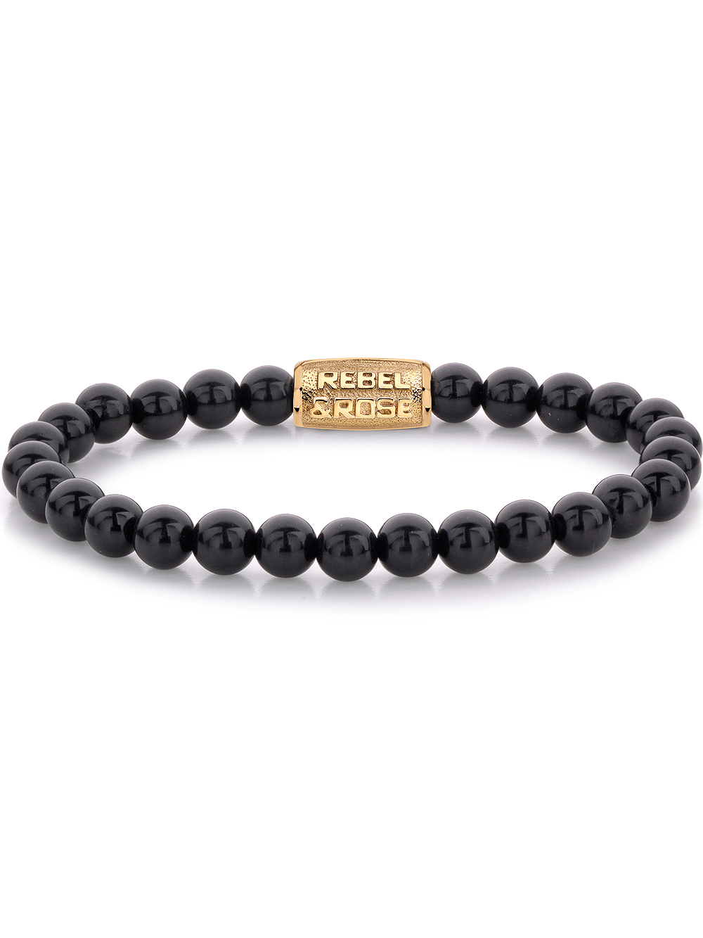 Rebel & Rose Bracelet Black Velvet RR-60100-G-S ladies