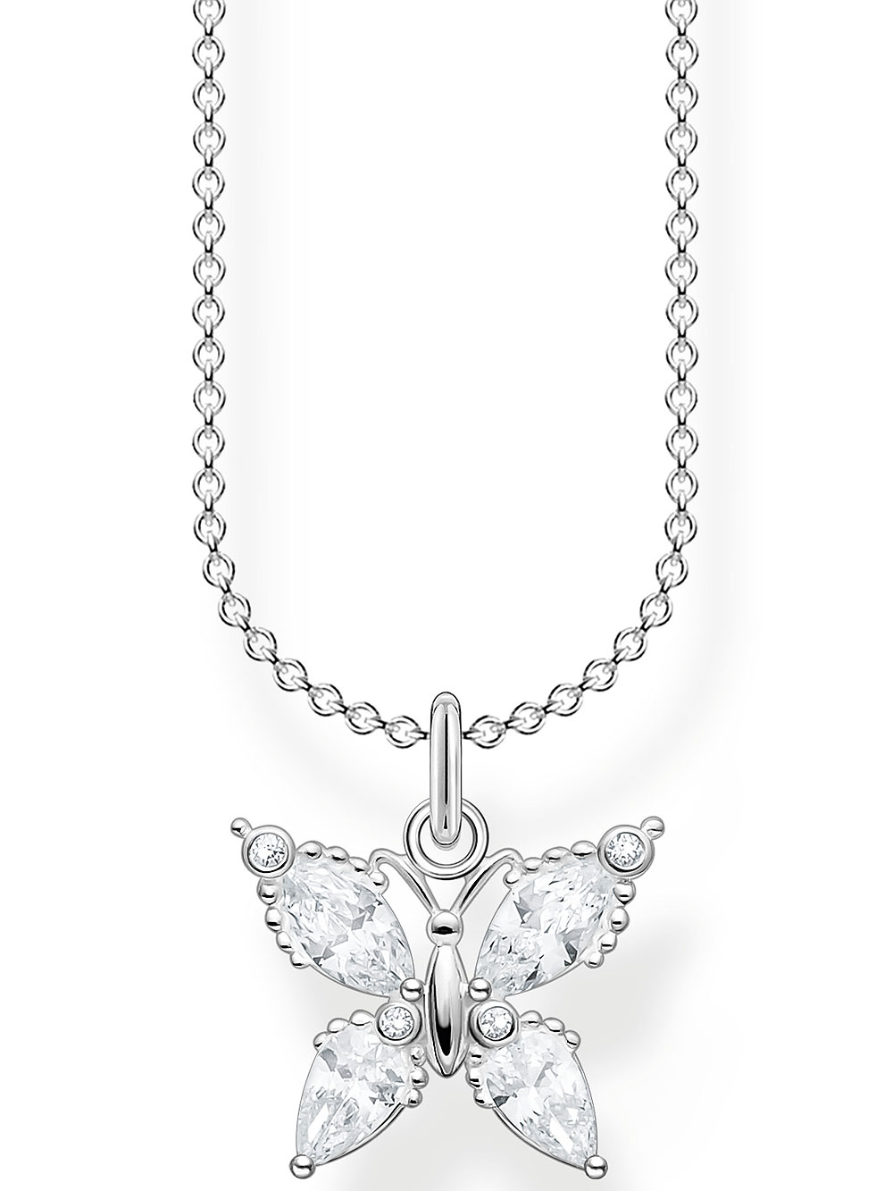 Thomas Sabo KE2101-051-14 Butterfly Ladies Necklace, adjustable