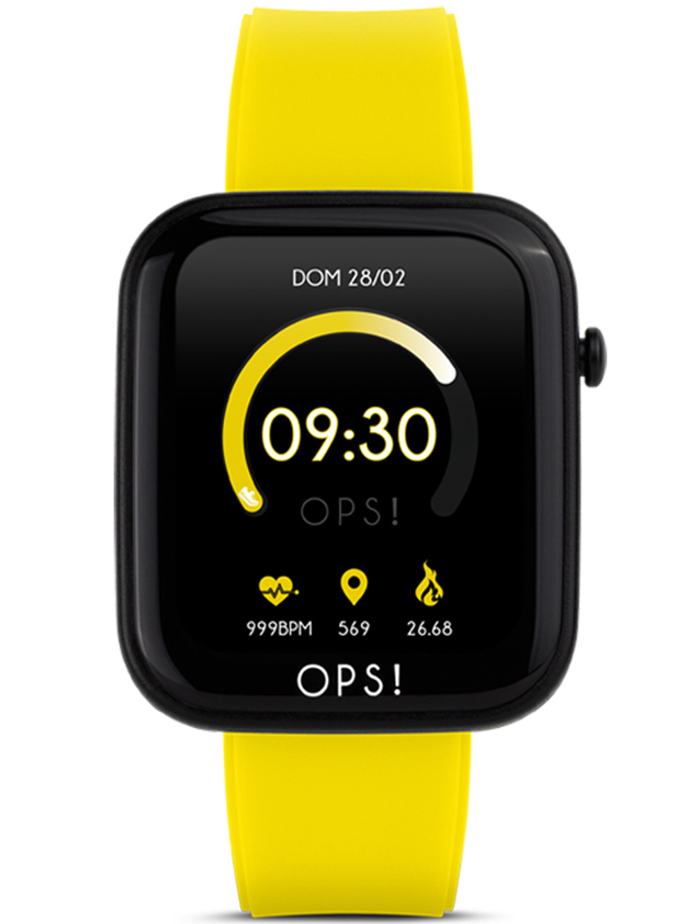 OPS!SMART OPSSW-06 Active Smartwatch Unisex 38mm