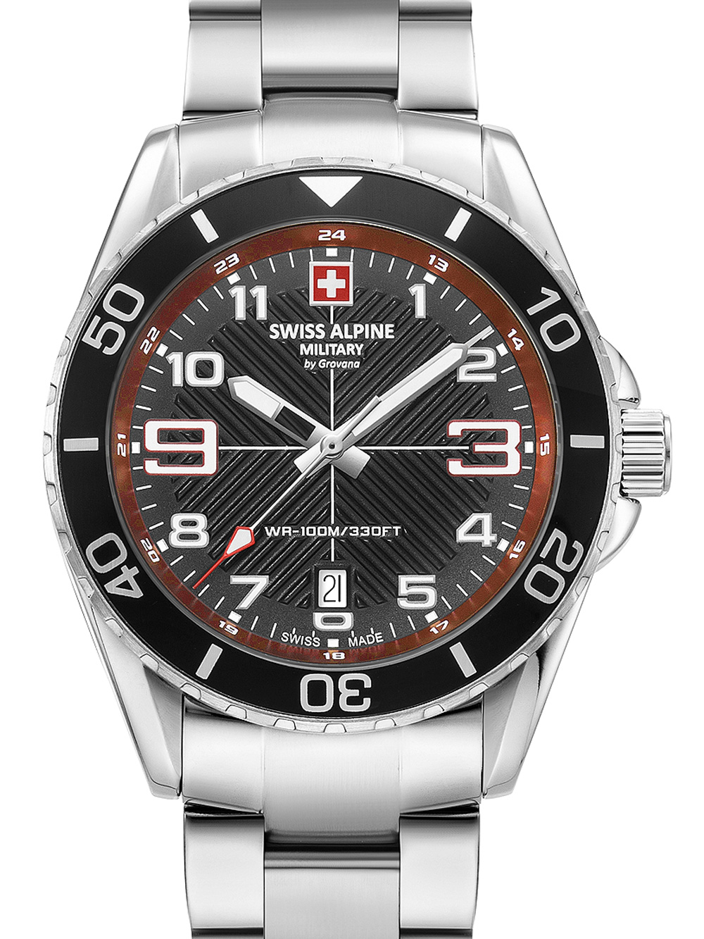 Swiss Alpine Military 7029.1136 Raptor Mens Watch 42mm 10ATM