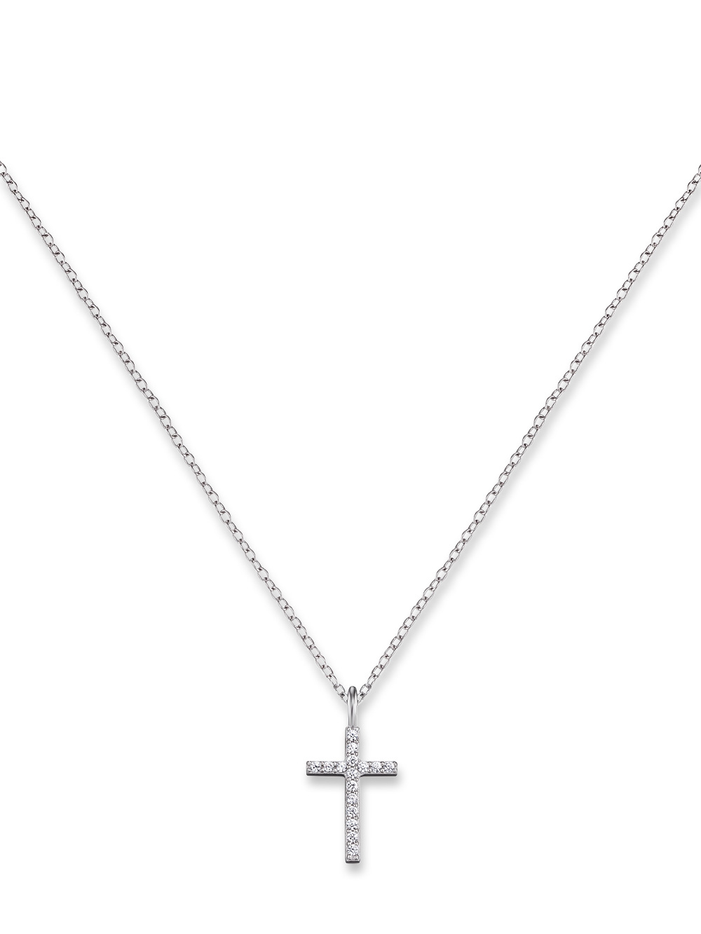 Engelsrufer ERN-LILCROSS-ZI Cross Ladies Necklace 38mm, adjustable