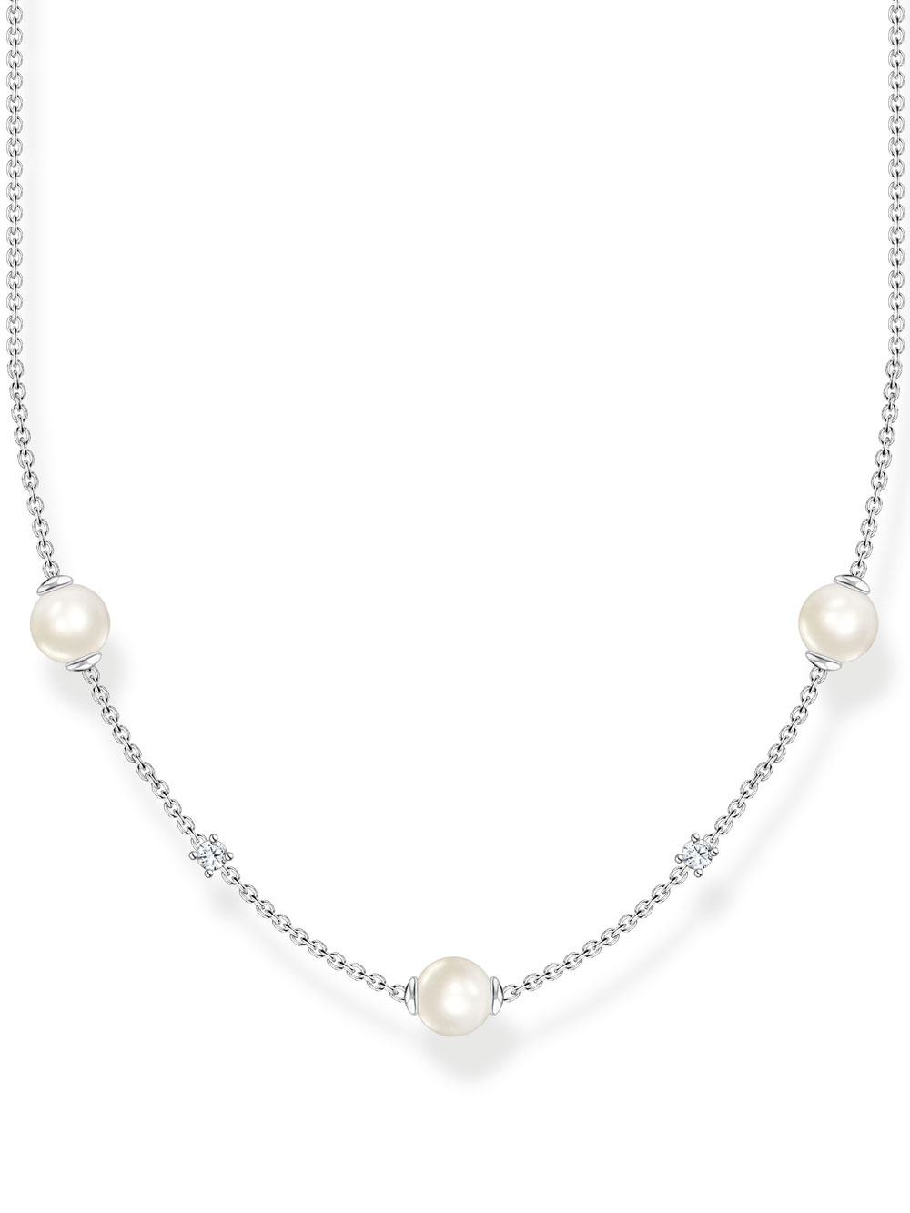 Thomas Sabo KE2120-167-14 Pearl ladies necklace, adjustable