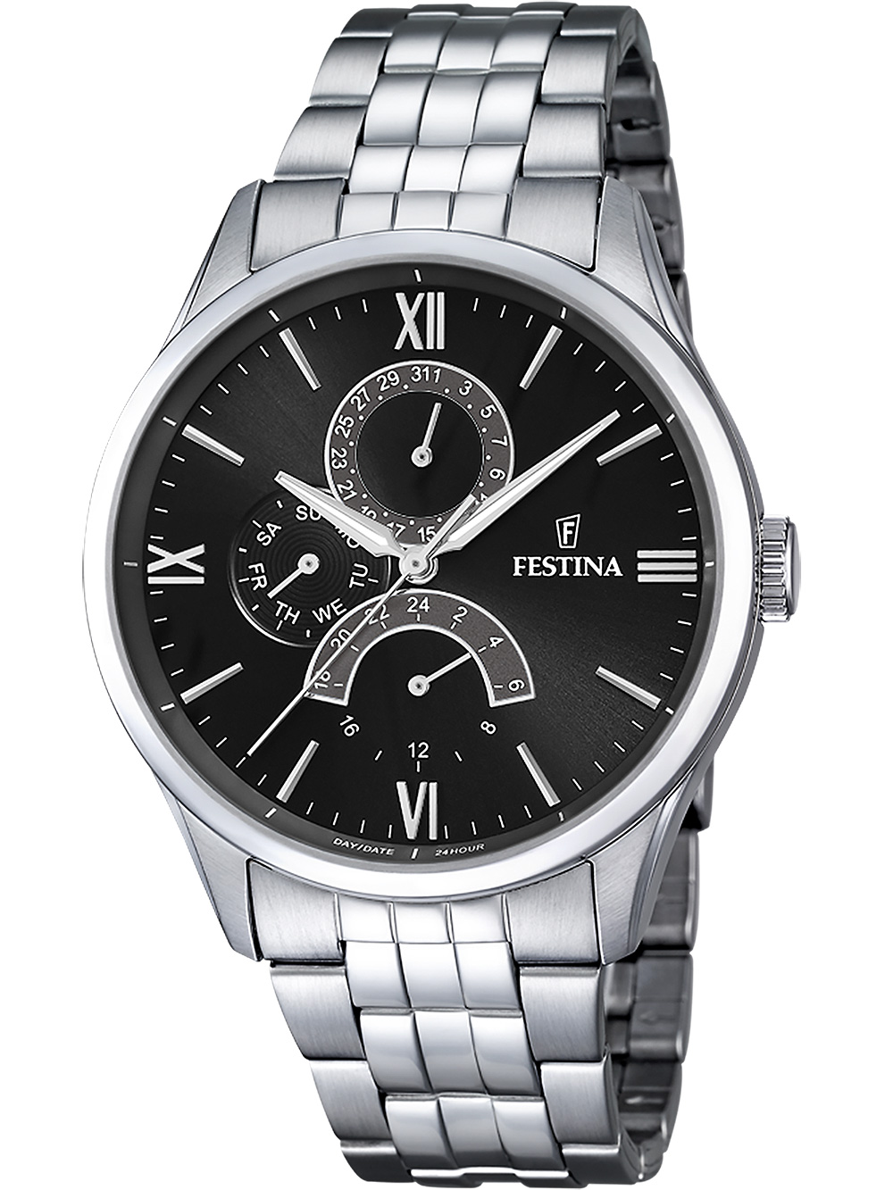 Festina F16822/4 Retro Mens Watch 43mm 5ATM