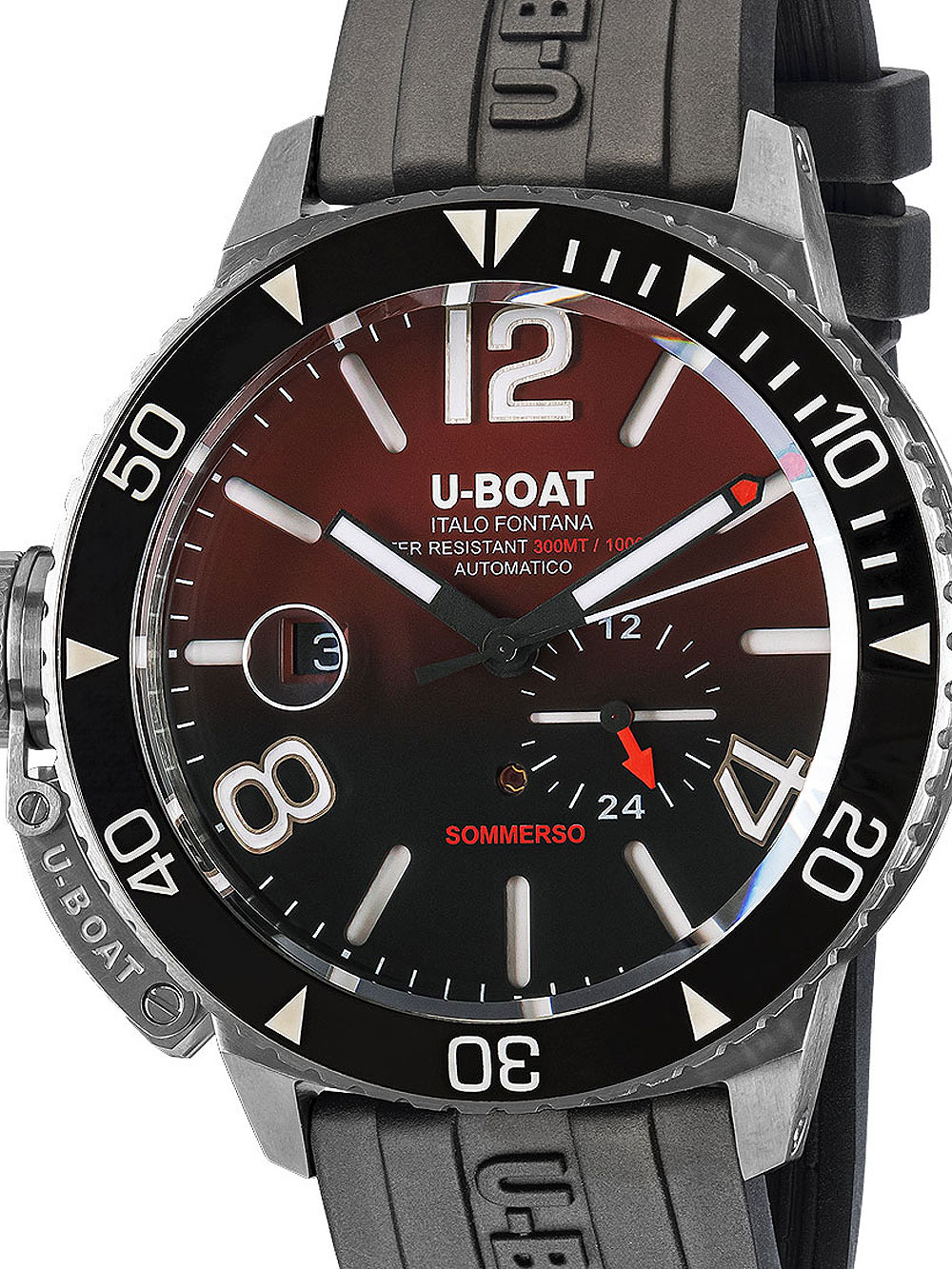 U-Boat 9521 Sommerso Automatic Mens Watch 46mm 30ATM