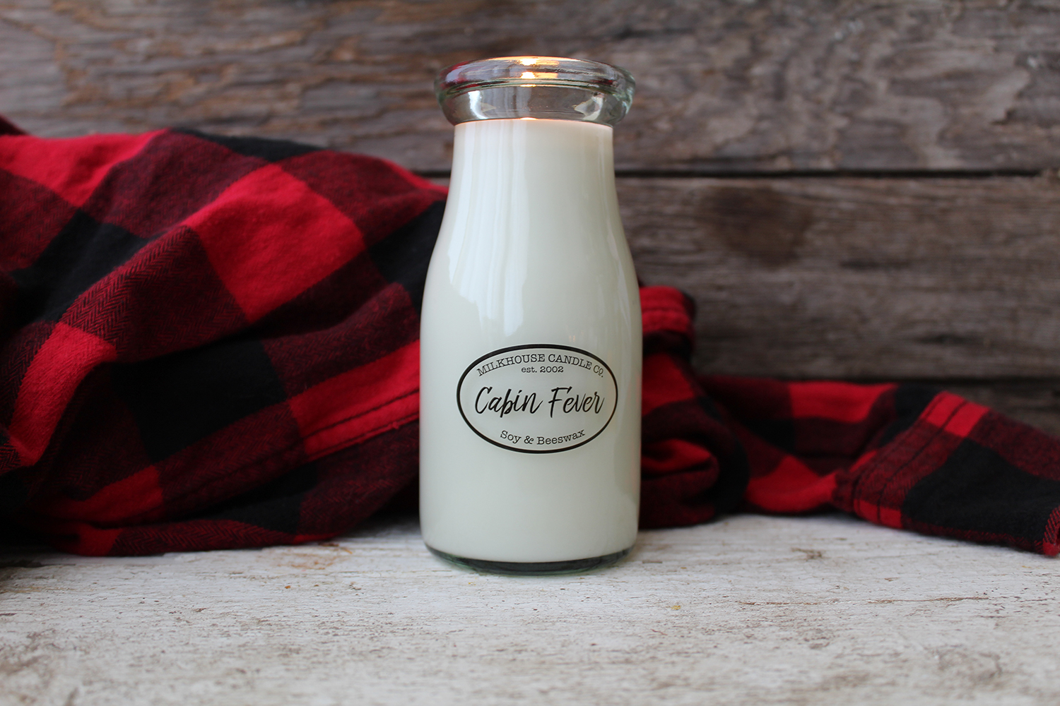 MILKHOUSE CANDLE CABIN FEVER ароматизирана свещ MILKBOTTLE (227 g)