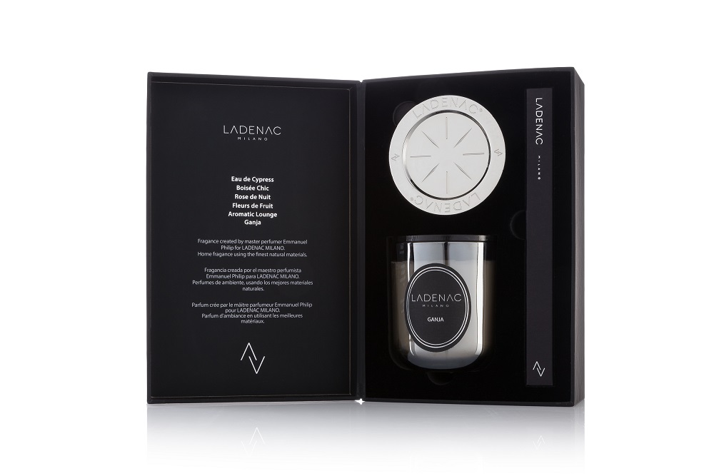 Ароматна свещ LADENAC Urban Senses Rose de Nuit (200 гр.) в подаръчна кутия