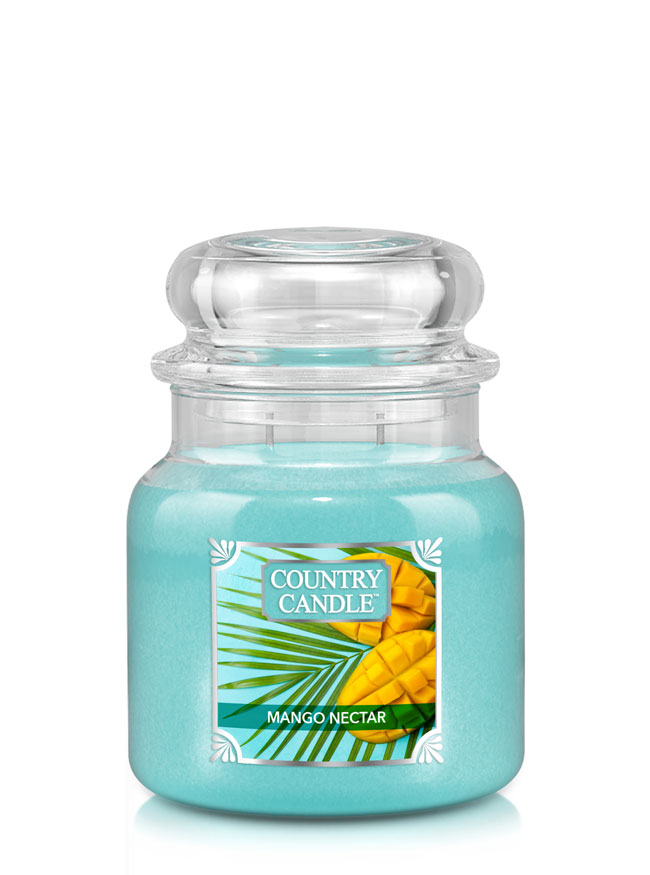 Country Candle Mango Nectar ароматизирана свещ средна 2 фитила (453 g)