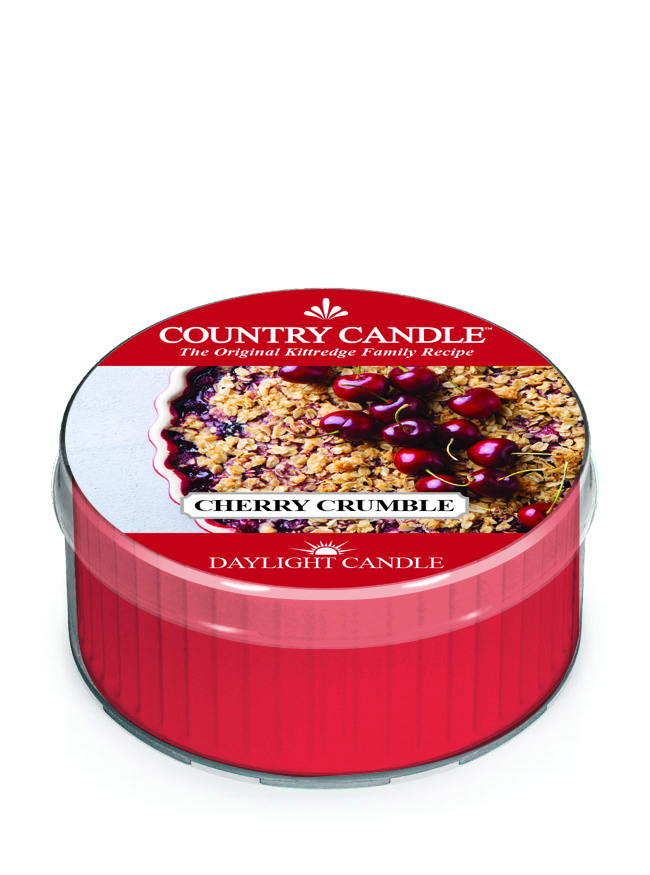 Ароматна свещ Country Candle Cherry Crumble (42g)