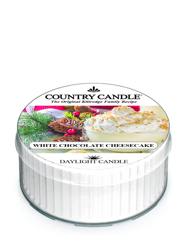 Ароматна свещ Country Candle White Chocolate Cheesecake (42g)