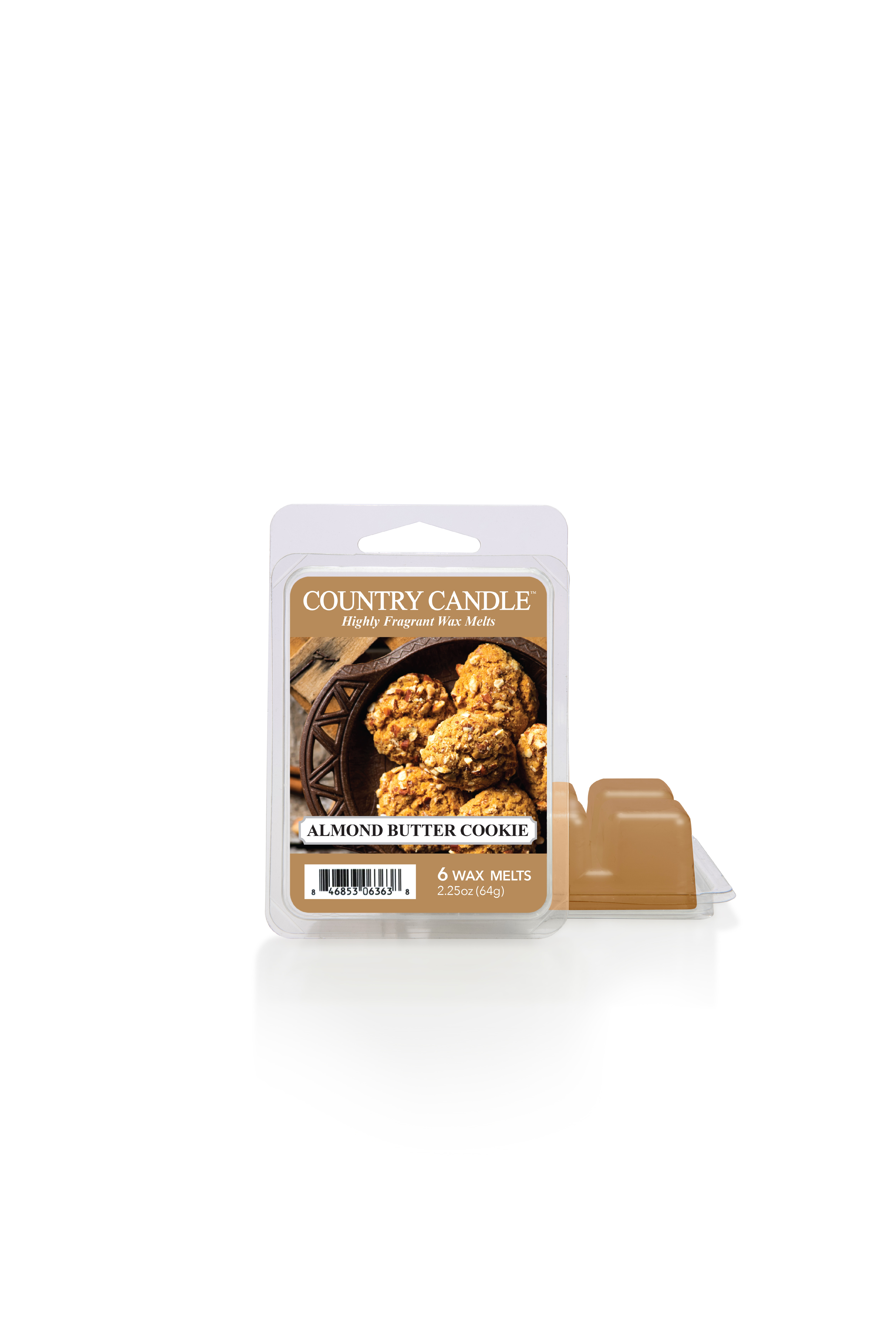 Country Candle Almond Butter Cookies ароматизиран восък (64g)