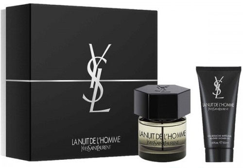 Yves Saint Laurent La Nuit de L´Homme Подаръчен комплект, Тоалетна вода 60ml + Душ гел 50ml