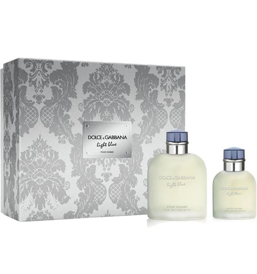 Dolce & Gabbana Light Blue pour Homme Подаръчен комплект, Тоалетна вода 125ml + Тоалетна вода 40ml