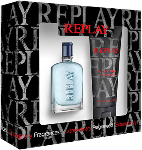 Replay Jeans Spirit! for Him Подаръчен комплект, Тоалетна вода 30ml + Душ гел 100ml