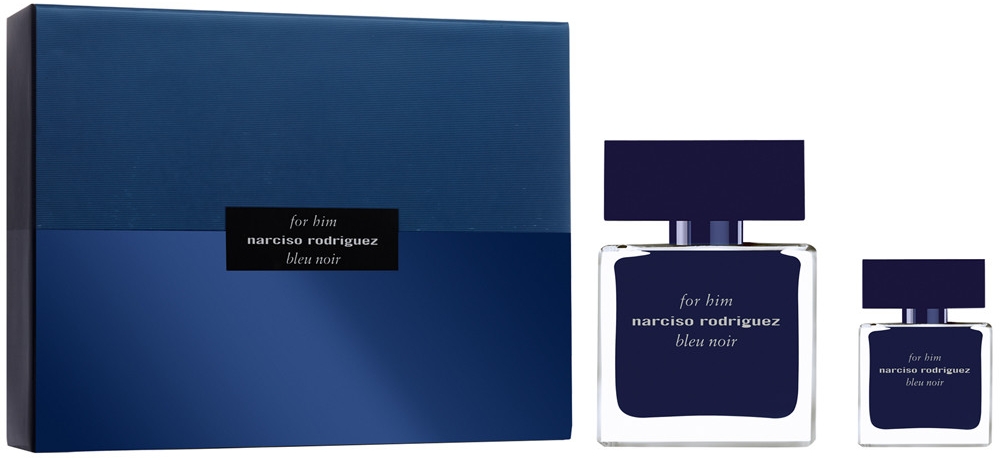 Narciso Rodriguez for Him Bleu Noir Подаръчен комплект, Тоалетна вода 100ml + Тоалетна вода 10ml