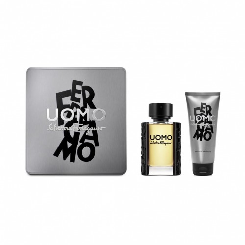 Salvatore Ferragamo Uomo Подаръчен комплект, Тоалетна вода 50ml + Душ гел 100ml